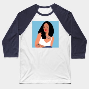 Rihanna Sideeye Baseball T-Shirt